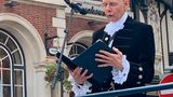 The High Sheriff of Kent proclaims King Charles III at the Town Hall in Maidstone