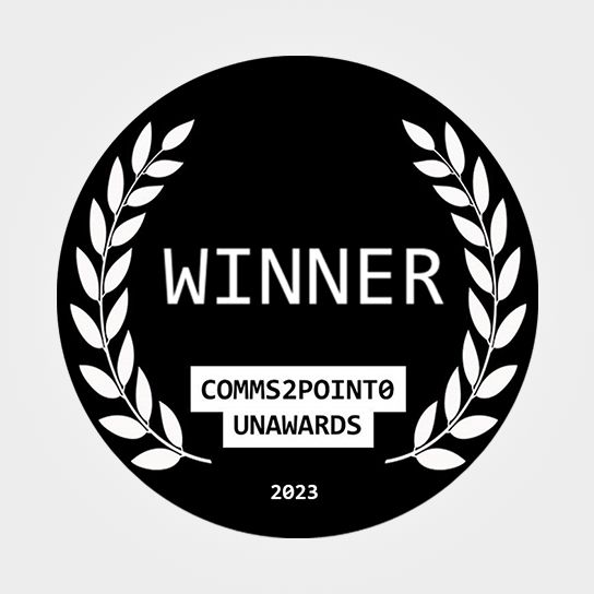 Comms 2Point0 awards logo