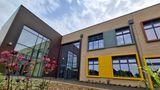 A landscape show of the new building at Teynham Parochial Church of England Primary School 