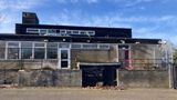 The former Hextable School looking run down