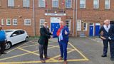 KCC&rsquo;s Deputy Leader, Brian Collins with Captain (Retd) Rambahadur Pun, Chairman of the Folkestone Nepalese Community