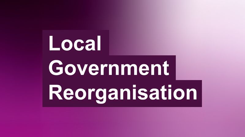 Local Government Reorganisation graphic