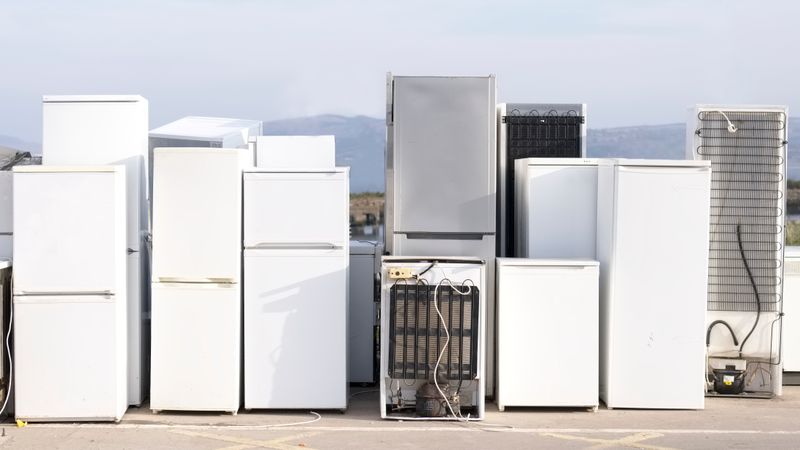 An image of fridges and freezers 