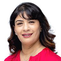 Head shot of Dr Afifa Qazi, Chief Medical Officer