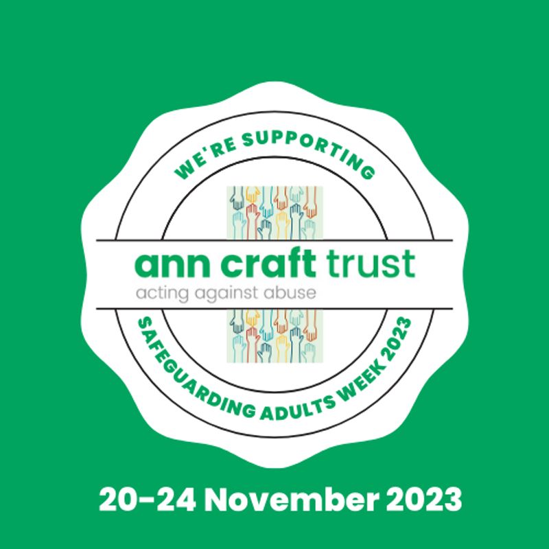 Ann Craft Trust Safeguarding Adults Awareness Week logo